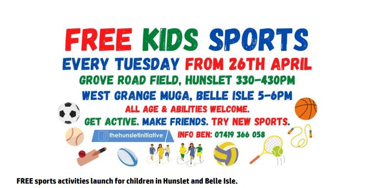 Free Kids’ Sports at the MUGA