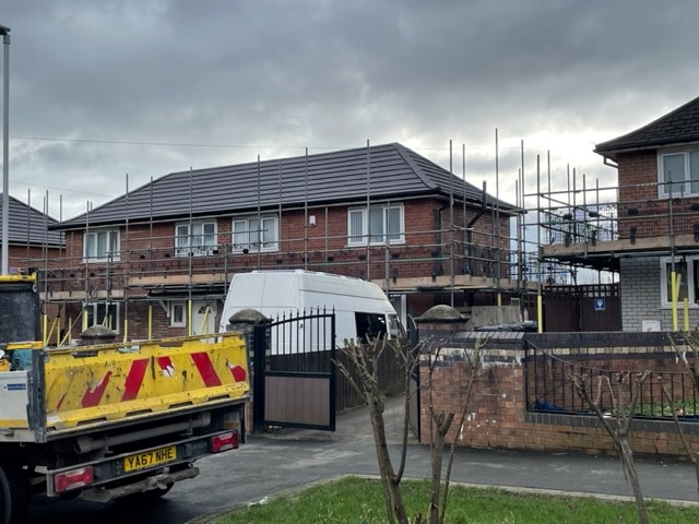 New roofs in Windmill Road